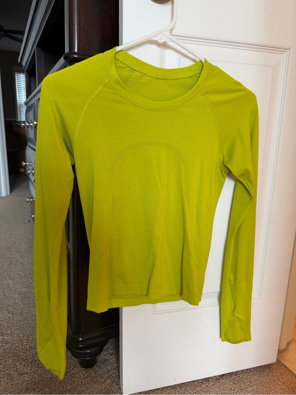 Lululemon Swiftly Long Sleeve Top - Lime Green